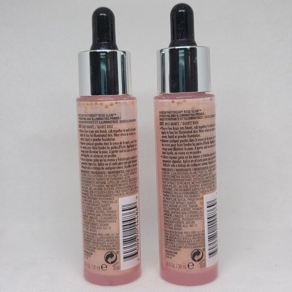 Revlon PhotoReady Rose Glow Hydrating & Illuminating Primer-Rose Quartz - 2 pcs - Picture 5 of 8